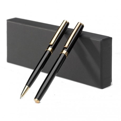 Набор VERAZZA GOLD I: Шариковая ручка и роллерная ручка