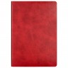 Ежедневник Portobello Trend, Atlas, недатированный, красный, срез-фольга/красный