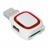 2-портовый USB-хаб и устройство чтения карт памяти REFLECTS-COLLECTION 500