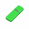 USB - накопитель прямоугольной формы c оригинальным колпачком