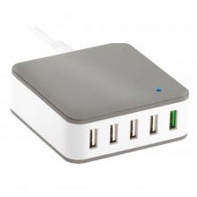 Сетевой адаптер на 5 портов USB QUICKCHARGER