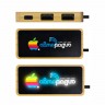 USB HAB 3в1 с подсветкой и цветным логотипом