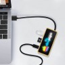 USB HAB 3в1 с подсветкой и цветным логотипом