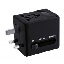 Сетевой адаптер для путешествия с 2 USB