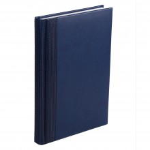 Ежедневник VELVET, А5, датированный (2022 г.), синий