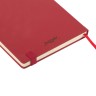 Ежедневник недатированный Alpha BtoBook, красный