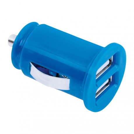 Двойное мини автомобильное зарядное устройство с двумя USB выходами