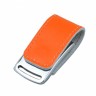 USB - накопитель с кожанным корпусом эргономичный дизайн