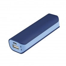 Внешний аккумулятор, Aster PB, 2000 mAh, синий/голубой, транзитная упаковка