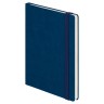 Ежедневник недатированный Latte soft touch BtoBook, синий