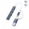 Hub USB-C  4 порта USB