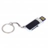 USB - накопитель прямоугольной формы, выдвижной механизм с мини чипом