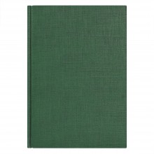 Ежедневник недатированный City Flax 145х205 мм, без календаря, зеленый