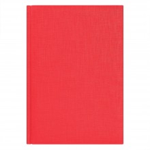 Ежедневник недатированный City Flax 145х205 мм, без календаря, красный