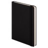 Ежедневник недатированный Marseille soft touch BtoBook, черный