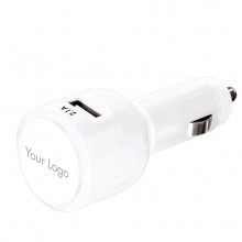 Автомобильное зарядное устройство с подсветкой с 2 USB портами