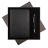Подарочный набор River side/Penta, черный (ежедневник недат А5, ручка)