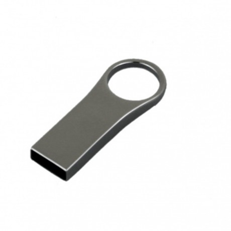 USB - накопитель с мини чипом, компактный дизайн с круглым отверстием