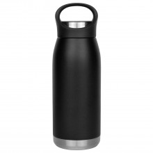 Термобутылка вакуумная герметичная, Lago, 530 ml, черная
