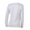 Ladies' Stretch V-Shirt Long-Sleeved