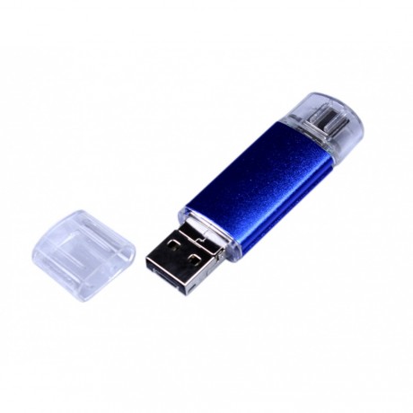 USB - накопитель c дополнительным разъемом USB-MicroUSB-TypeC