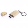 USB - накопитель овальная форма, колпачек с магнитом