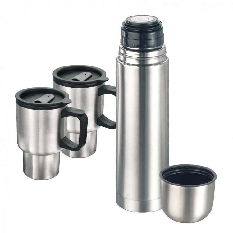 набор термосов. набор термос 2 кружки. набор термосов. набор коретто термос и 2 термокружки. термос пищевой 500мл.