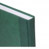 Недатированный ежедневник VELVET 145x205 мм без календаря, зеленый, блок сине-черная графика