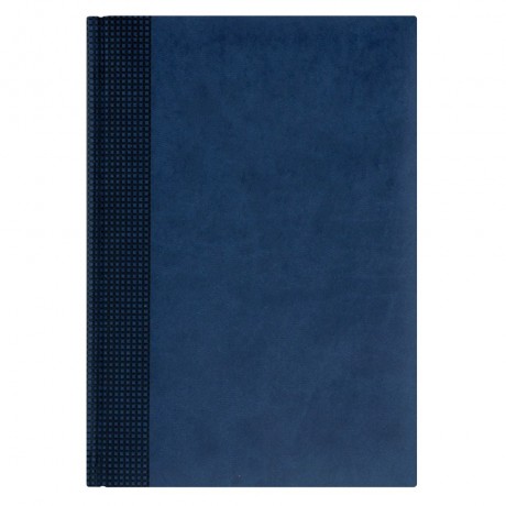 Недатированный ежедневник VELVET 650U (5451) 145x205 мм , без календаря, синий