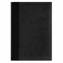 Недатированный ежедневник VELVET 650U (5451) 145x205мм , без календаря, черный