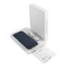 Внешний аккумулятор, Slim NEO, 10000 mAh, синий/белый