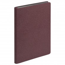 Ежедневник недатированный, Portobello Trend, TWEED, 145х210, 256 стр, бургунди